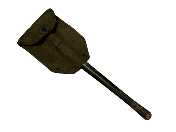 Us M43 shovel with carrier