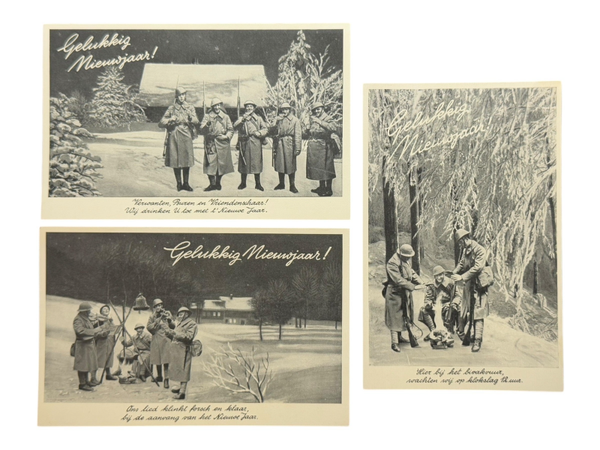 Dutch mobilisation postcards unused