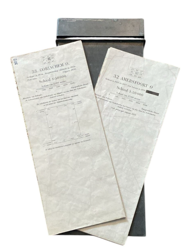 Tin for Dutch staff maps