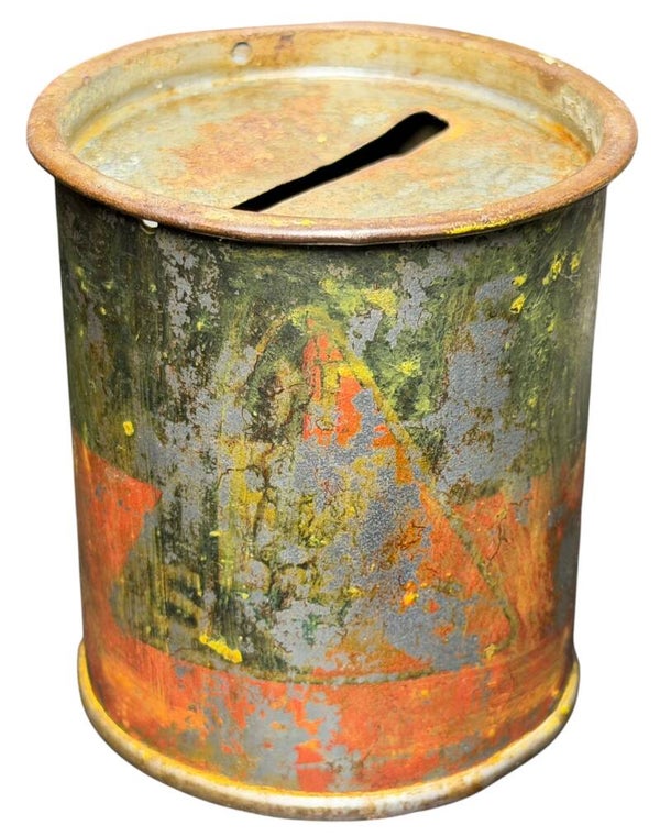 Dutch NSB family savings tin