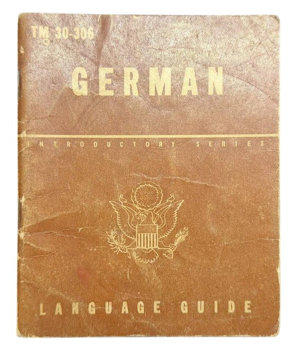 US WWII German Language Guide 1944