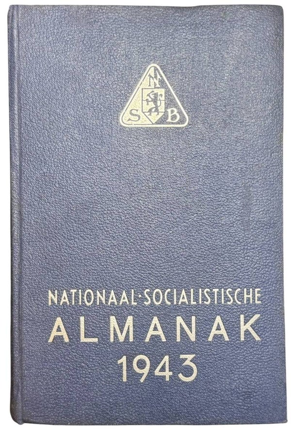 Dutch NSB 'Almanak' with maps 1943