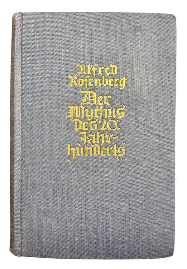 German book 'Der Mythus des 20. Jahrhunderts' Alfred Rosenberg 1941
