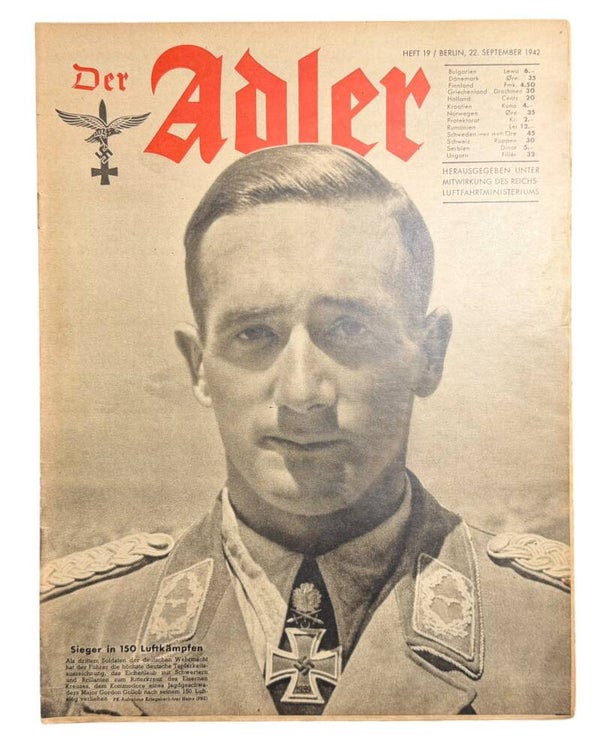 German magazine 'Der Adler' September 22, 1942