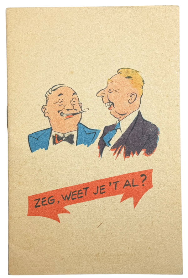 Dutch Booklet 'zeg weet gij t' al'
