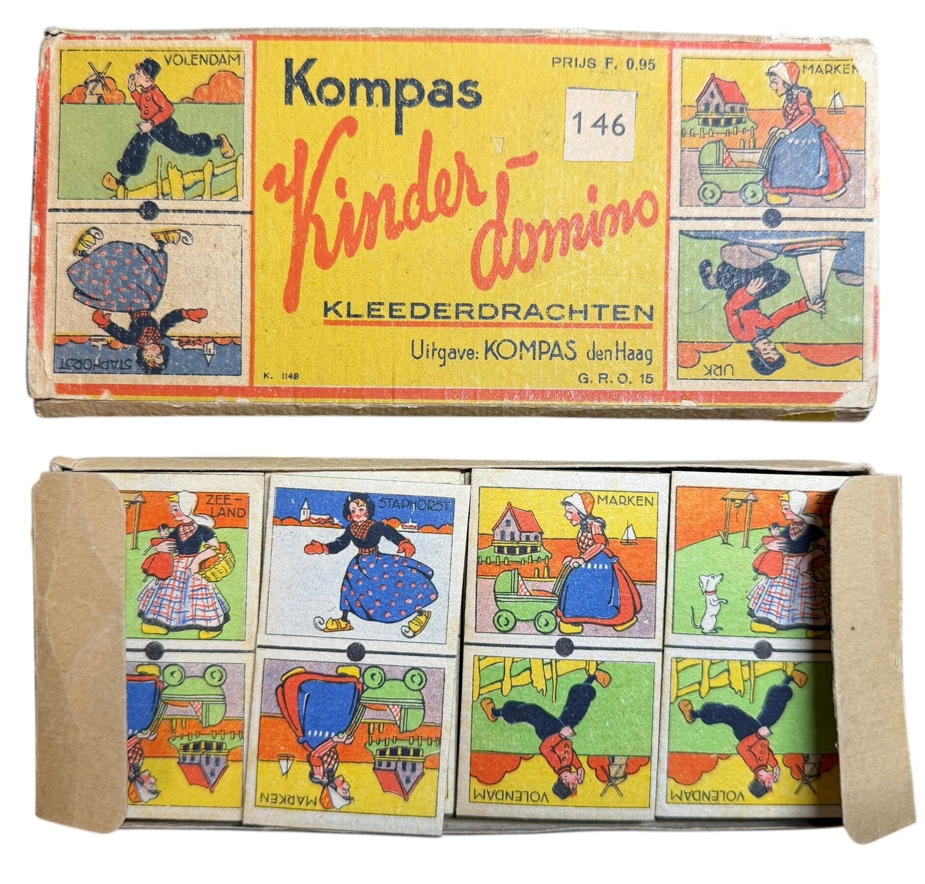 Dutch "children's domino" traditional costume