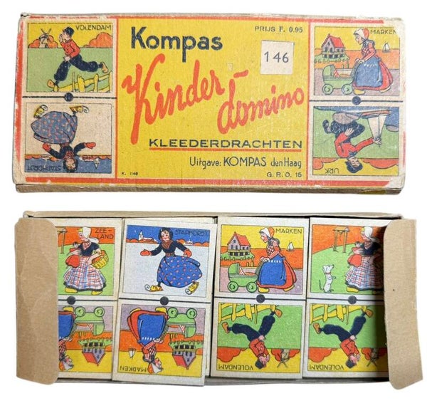 Dutch "children's domino" traditional costume