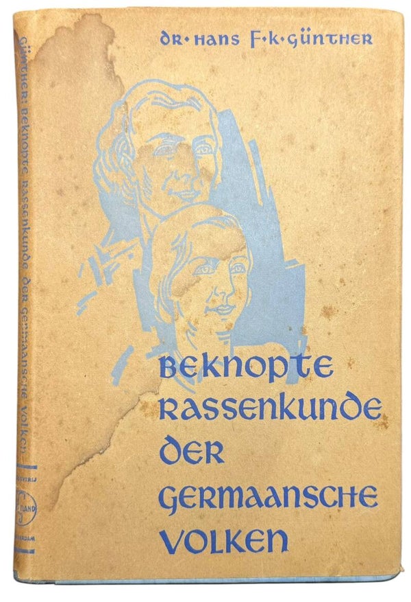 Dutch NSB booklet 'Beknopte Rassenkunde der Germaansche volken' 1942