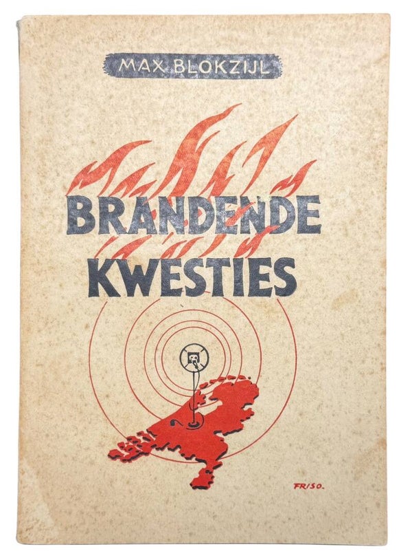 Nederlands NSB boek 'Brandende Kwesties' 1942