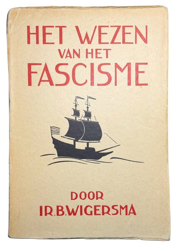 Dutch book 'Het wezen van het Fascisme' 1934