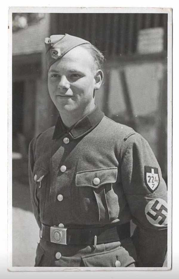 German portrait photo RAD "Reichsarbeitsdienst"