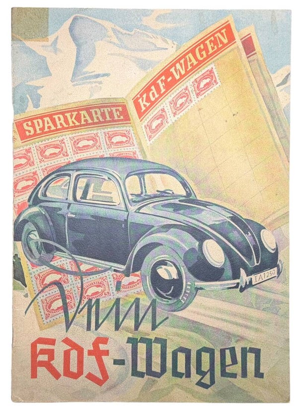 German KDF car brochure WWII