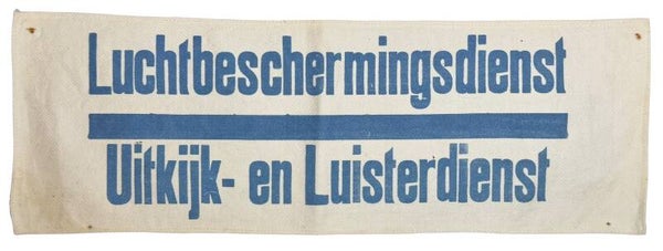 Dutch LBD 'Uitkijk- en Luisterdienst' armband