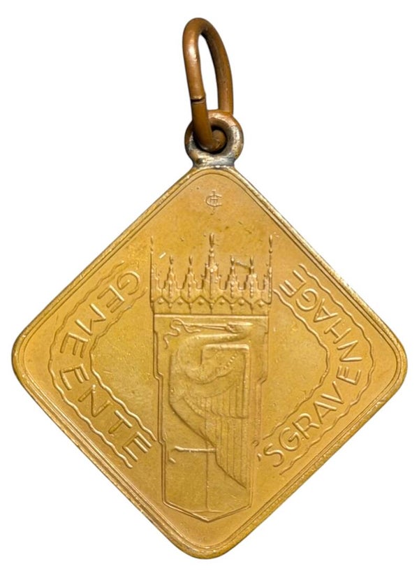 Dutch badge 'Buitengewoon Veldwachter' The Hague No. 1932