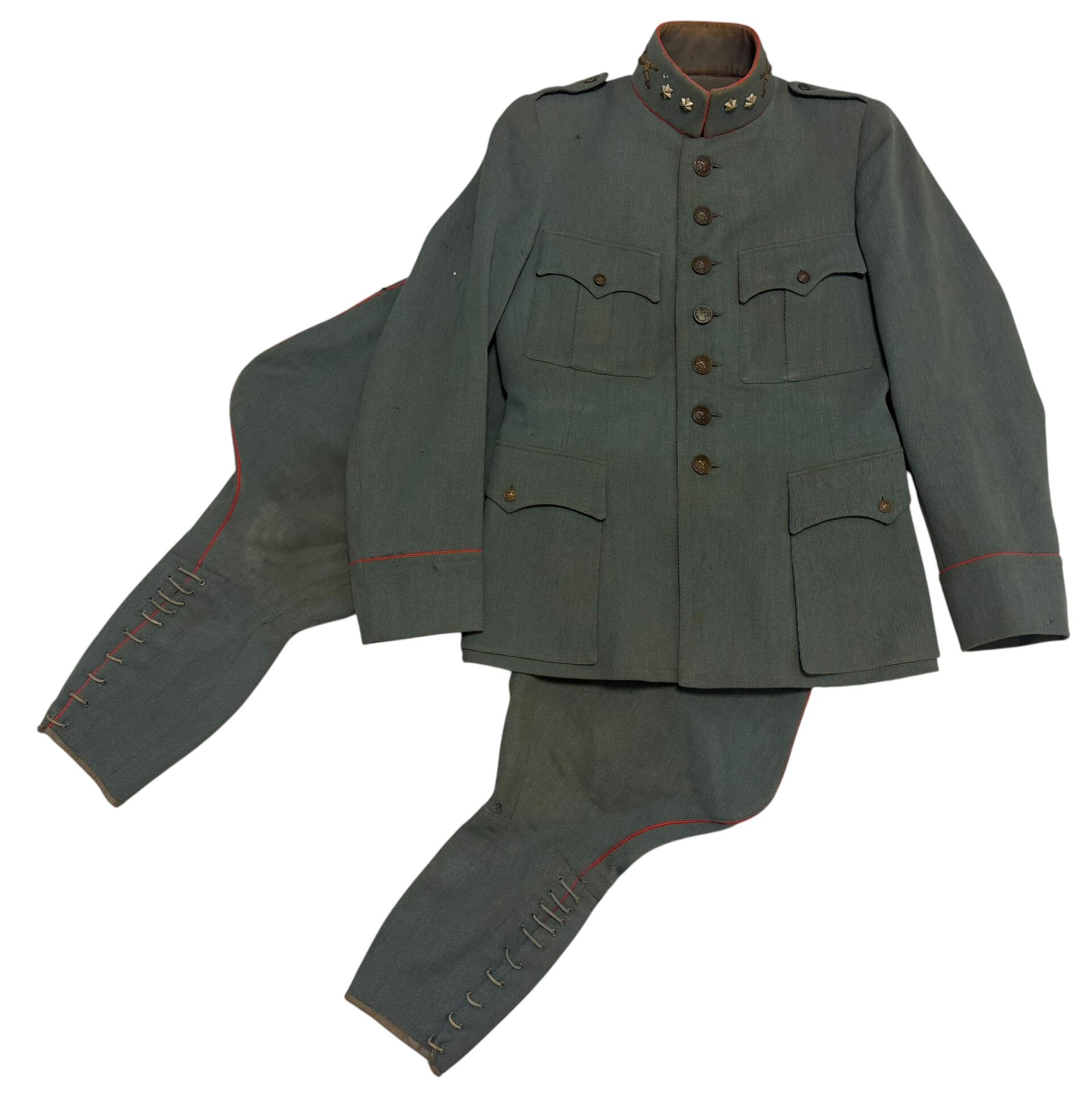 Dutch 1st lieutenant artillery uniform pre 1940