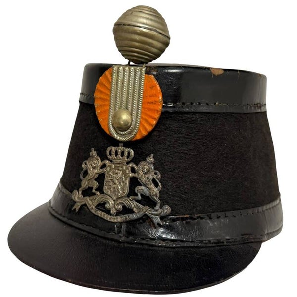 Dutch Schutterij Shako Model 1865