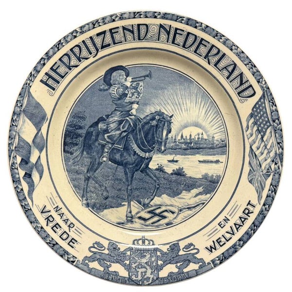 Dutch 'Herrijzend Nederlands' Plate