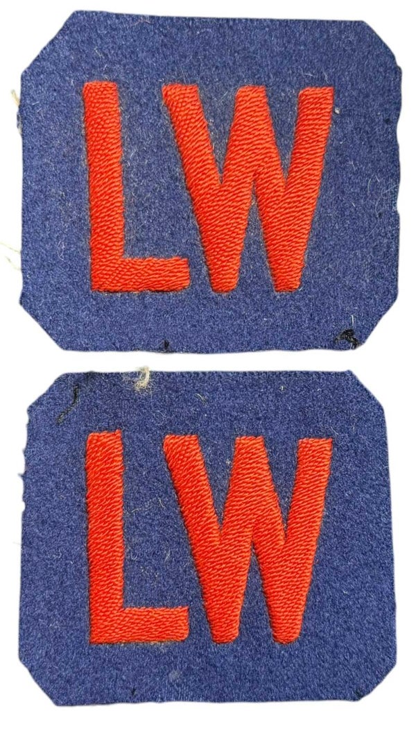 Dutch set of M1905 collar pieces