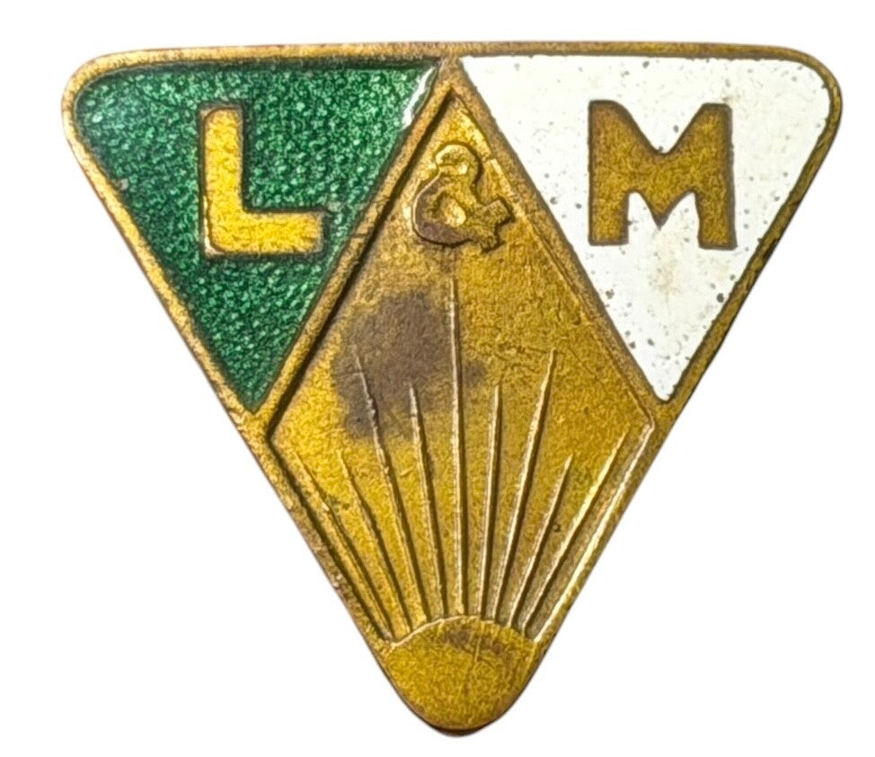 Dutch NSB 'L & M' Memberschip Badge