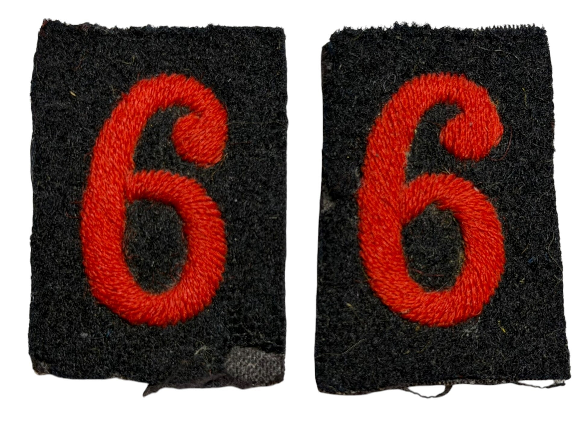 Dutch set of M1905 collar pieces