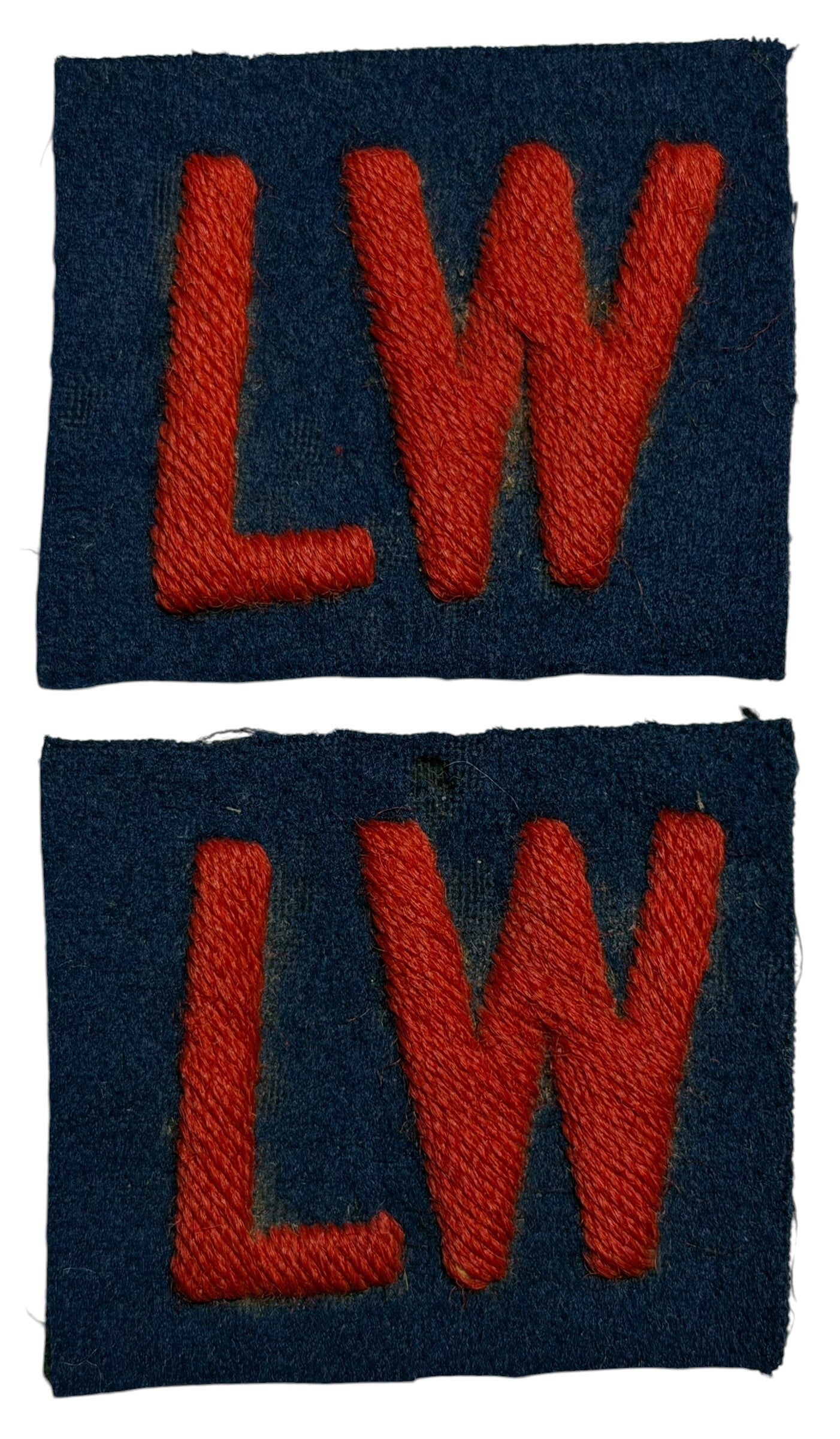 Dutch set of M1905 collar pieces