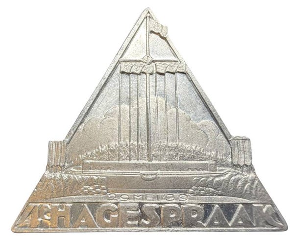 Dutch NSB pin 4th 'Hagespraak Lunteren' 1939