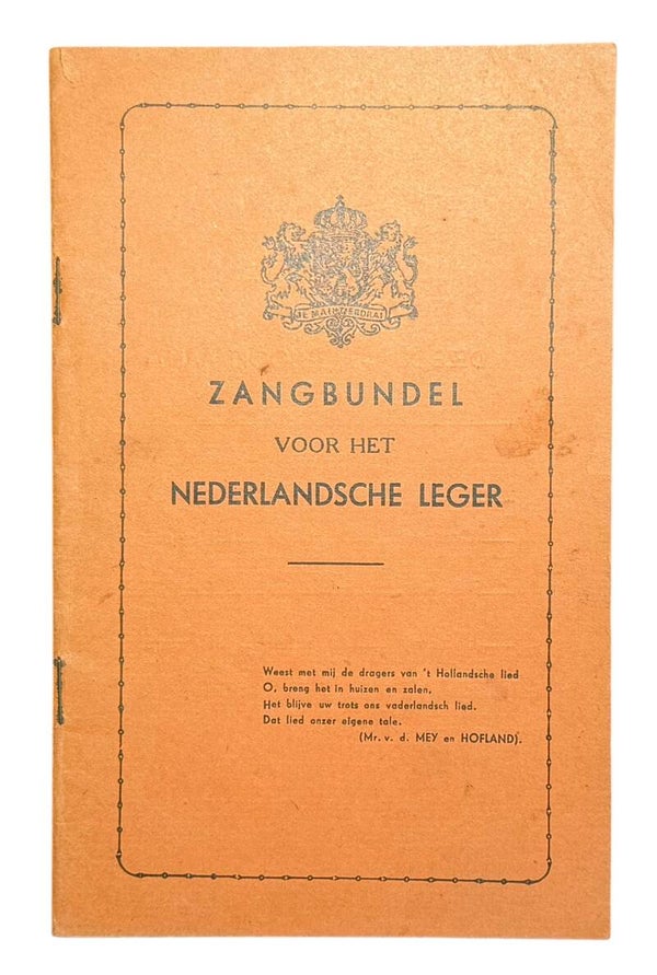 Dutch songbook WWII