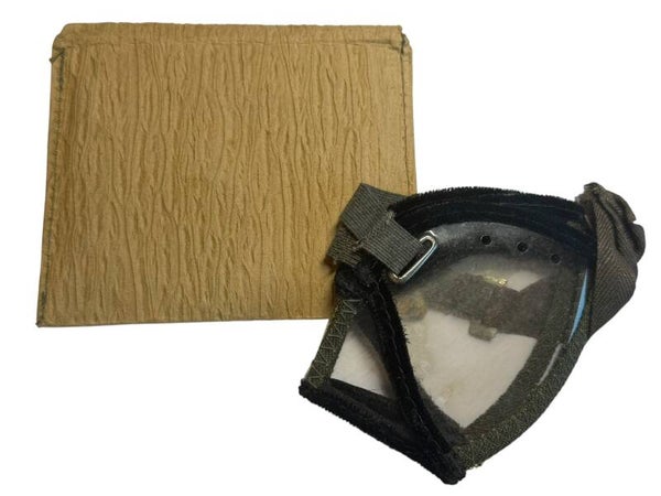 German dust goggles in pouch