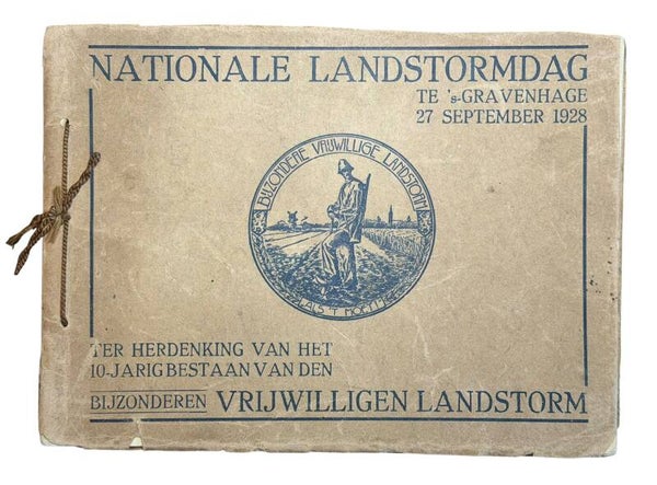 Dutch booklet National Landstorm Day 1928