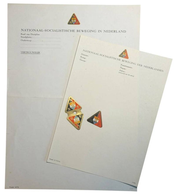Dutch NSB set WWII