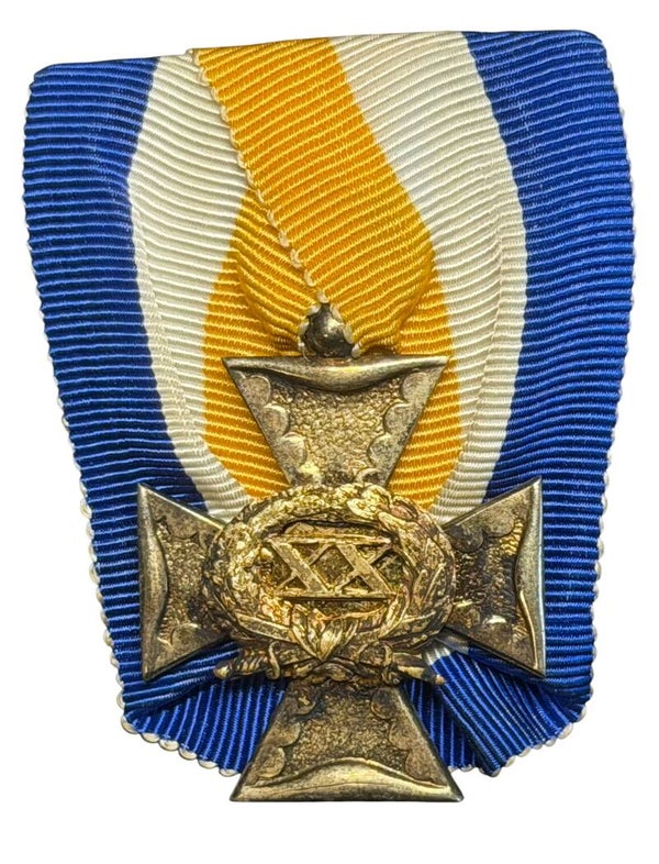 Dutch 20 years faithful service officers cross