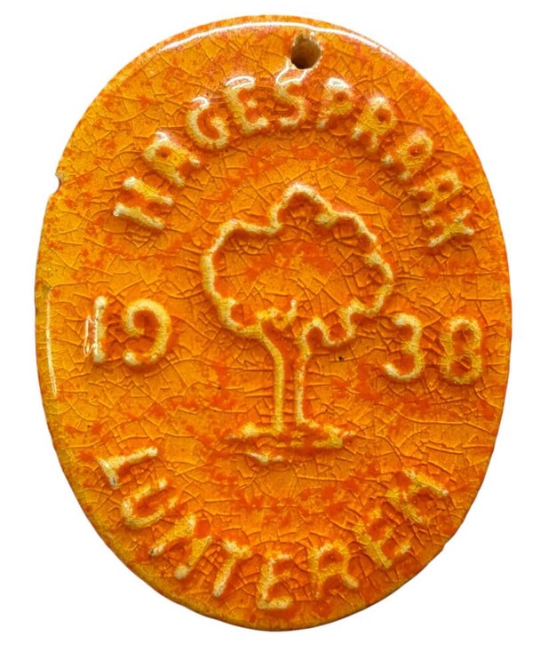 Dutch NSB 'Hagespraak Lunteren' 1938 pin