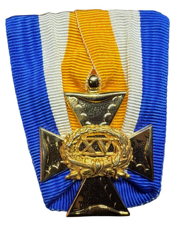 Dutch 15 Years Long Service Officer’s Cross