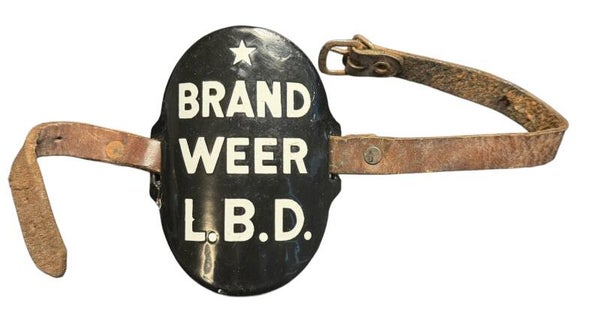 Dutch LBD 'Brandweer ☆' arm shield