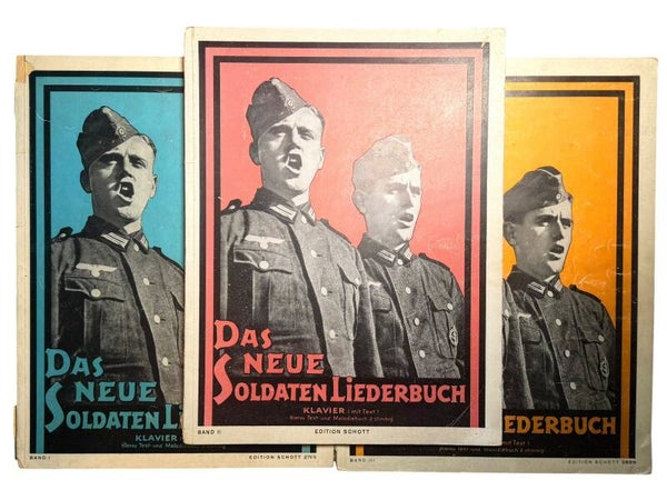 German 'Soldaten-Liederbücher' complete set large version