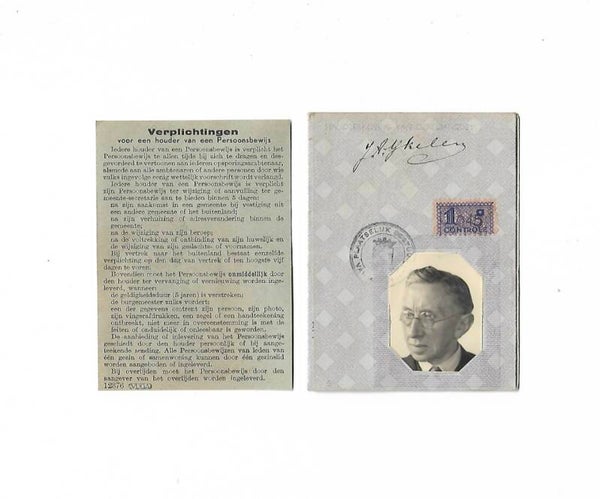 Dutch 'persoonsbewijs' Haren (groningen)