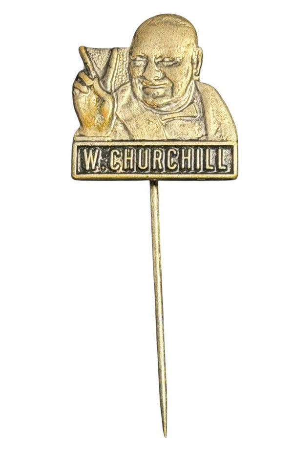 British pin 'Churchill' V for Victory
