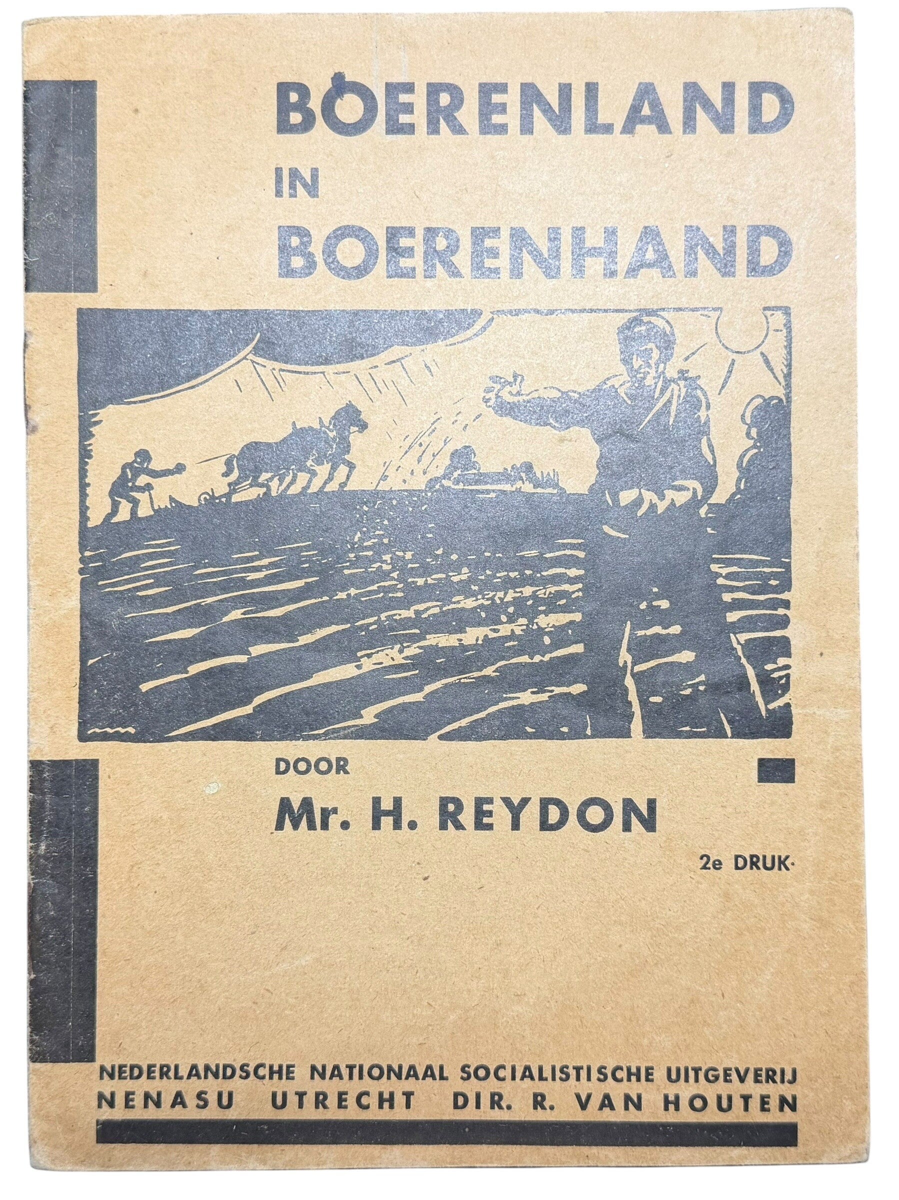 Dutch NSB booklet 'Boerenland in Boerenhand'