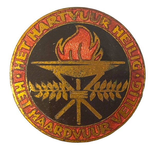 Dutch NSVO pin 'National Socialist Women’s Organization'