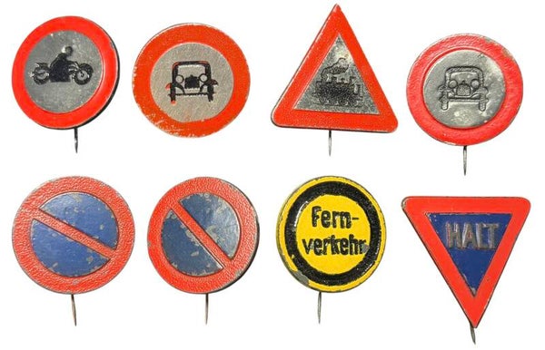 German WHW traffic badges