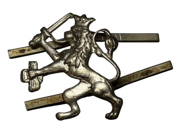Dutch white lion badge State Police