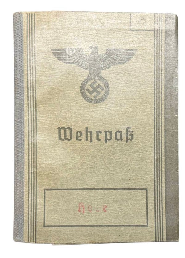 German Wehrpass Landwehr II 1939