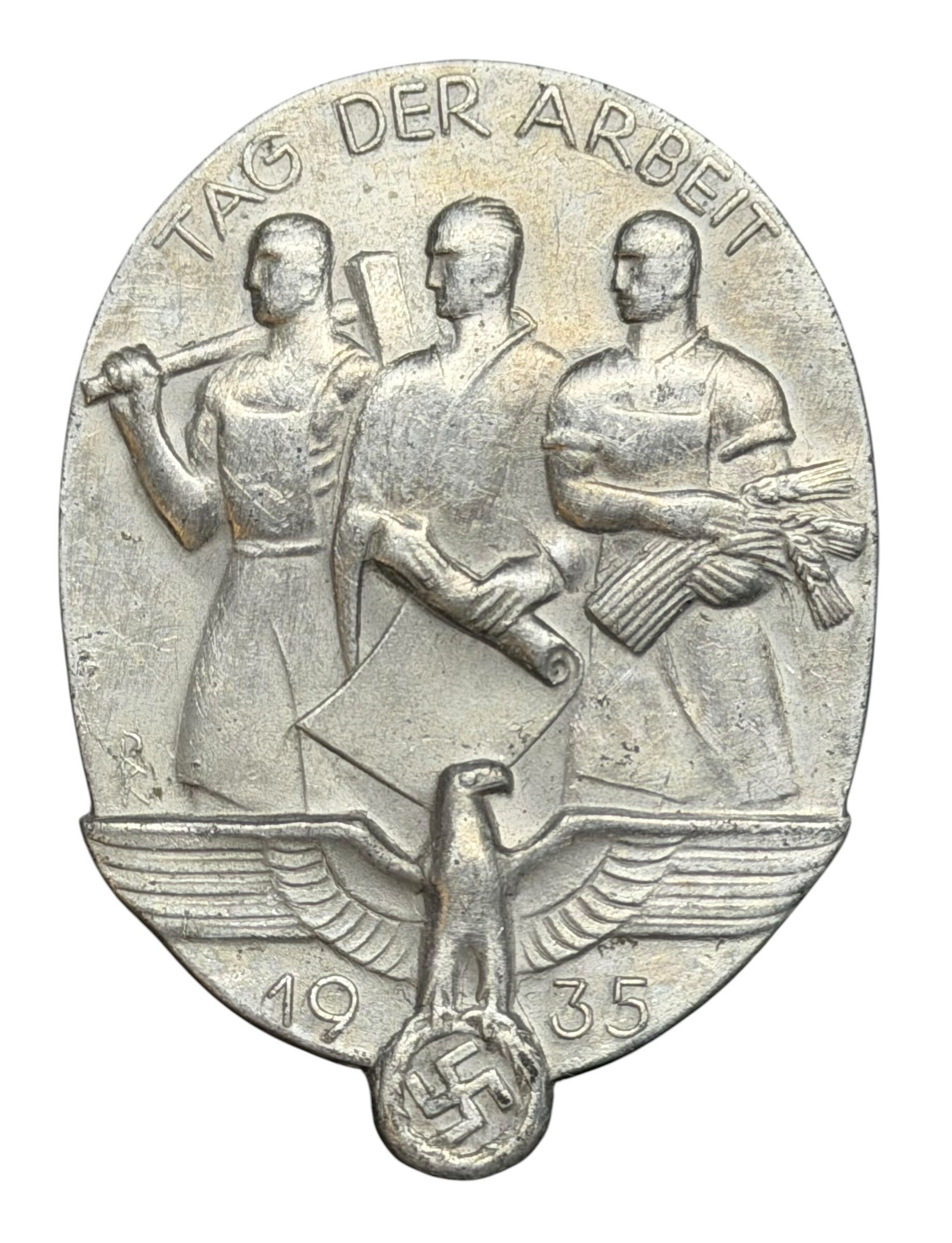 German 'Tag der Arbeit' 1935 Tinnie