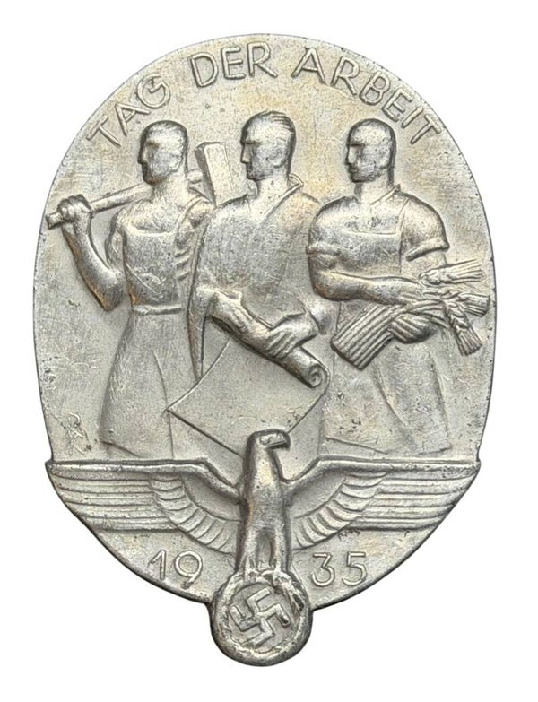 German 'Tag der Arbeit' 1935 Tinnie