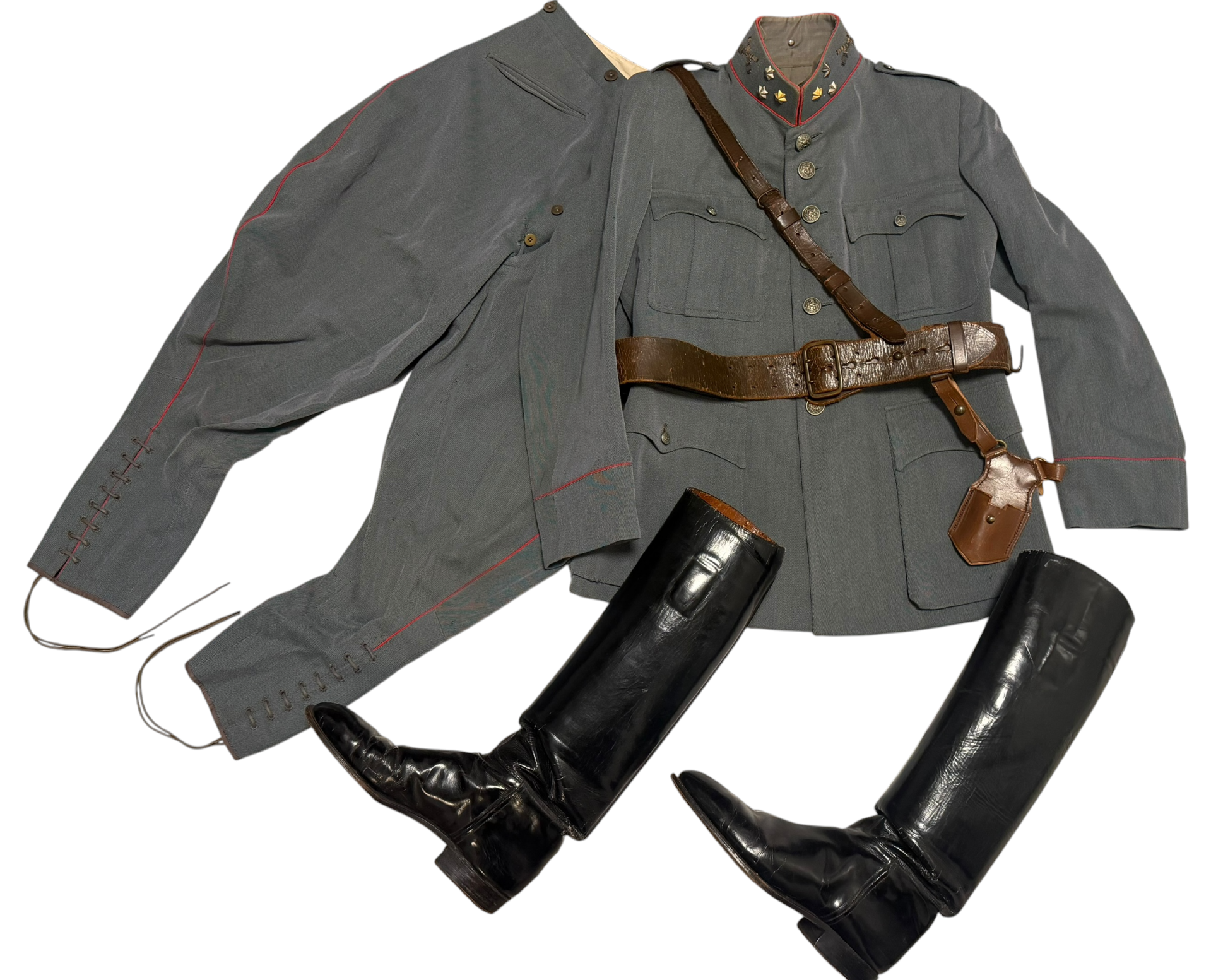 Dutch artillery adjutant uniform set pre 1940