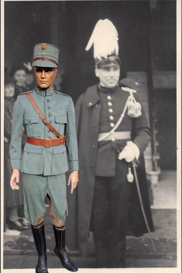 Dutch uniform Korps Motordienst (KMD) 2nd Lieutenant
