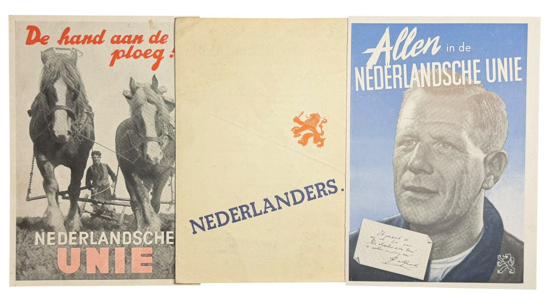 Dutch Union reply cards
