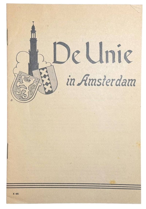 Dutch booklet 'The Union in Amsterdam'