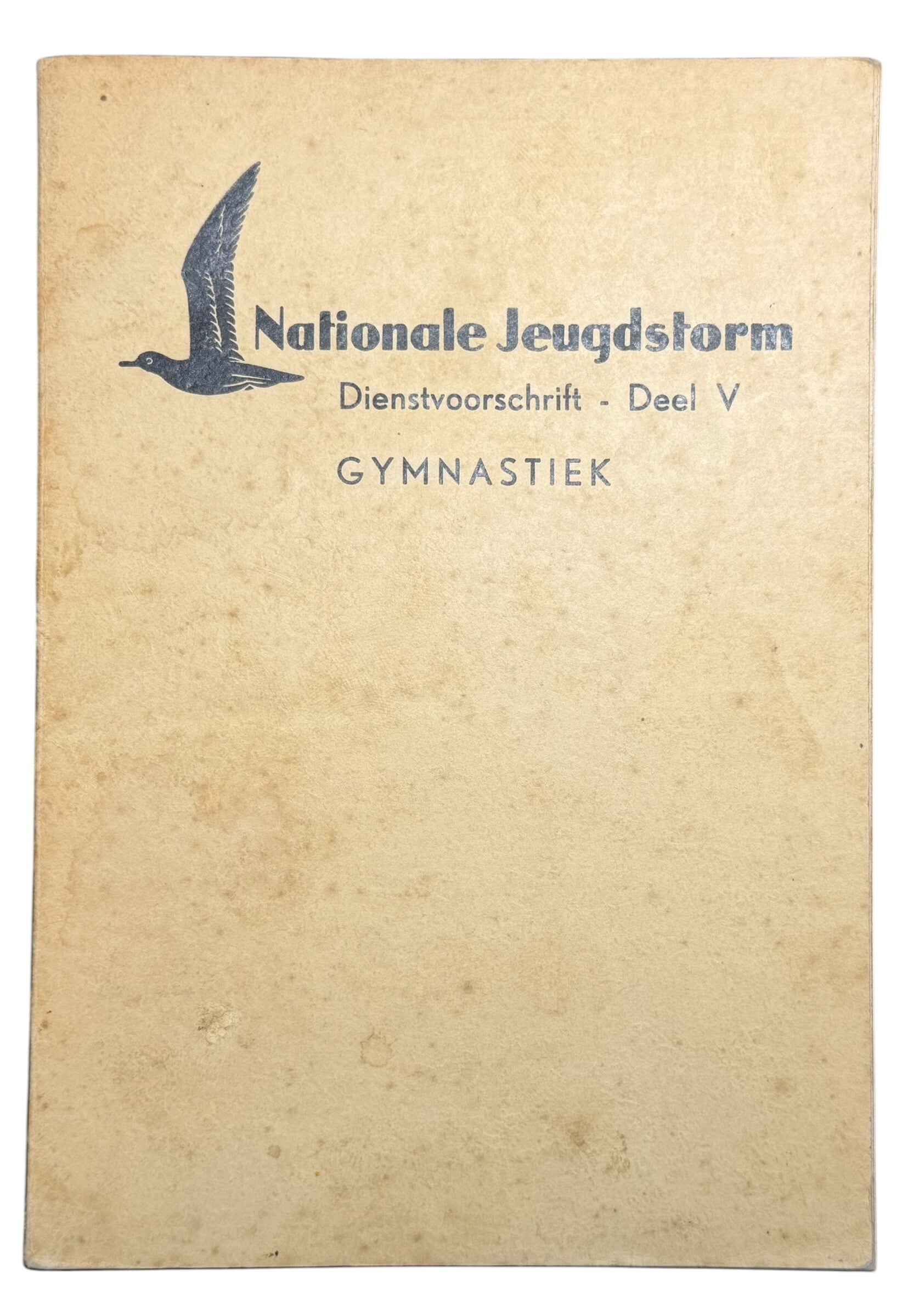 Dutch Nationale Jeugdstorm 'Gymnastiek' booklet