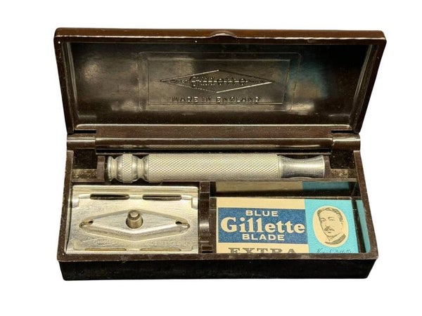 American Shaving Set Gillette Made in England